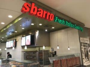 SBARRO’S PIZZA RESTAURANTS